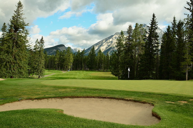 mountain golf course