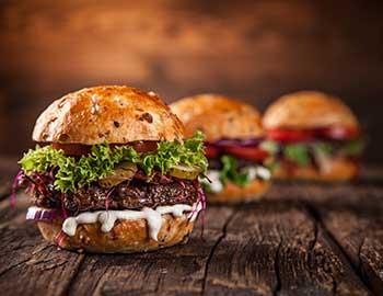 Burger sliders from Mammoth Tavern