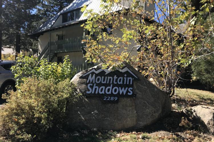 Mountain Shadows condominiums in Mammoth Lakes