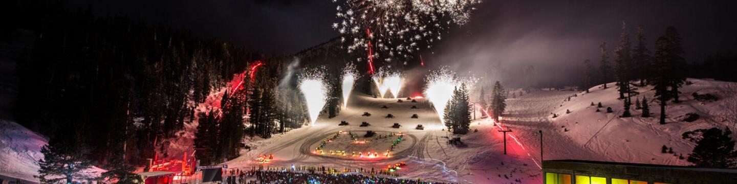 Night of Lights in Mammoth Lakes, CA